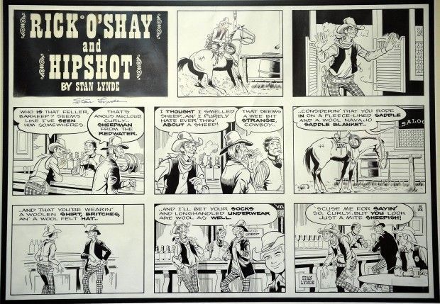 One of the comic strips created by Stan Lynde